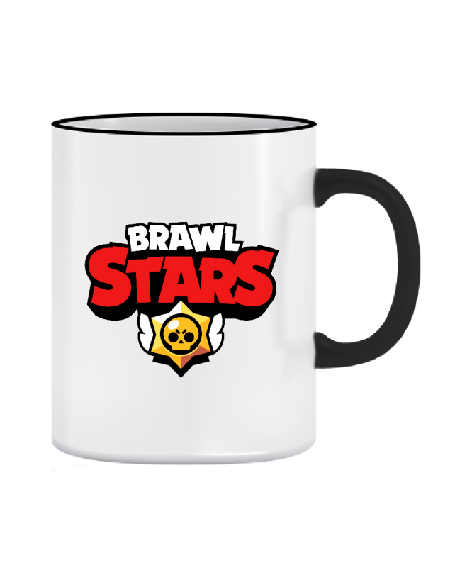 Puodelis Brawl Stars logo Puodelis Brawl Stars logo